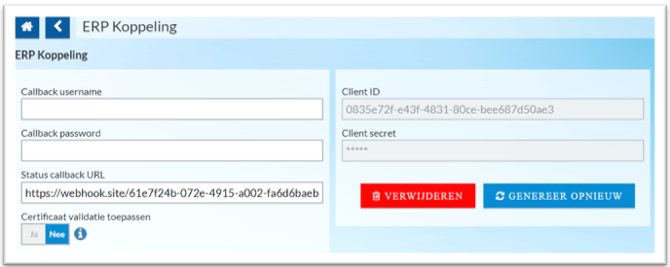SHP-Douane-API-callback-URL