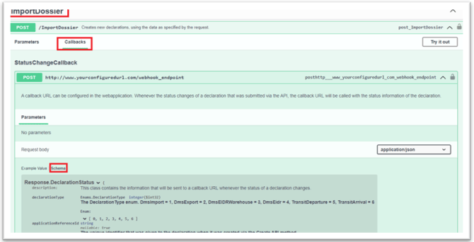 SHP-Douane-API-veld-specificaties