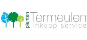 Logo Termeulen inkoop service planten met blauwe en groene boompjes.